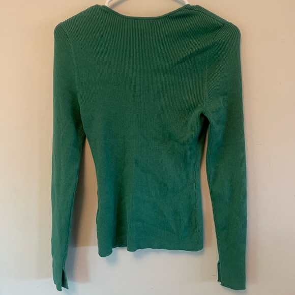 H&M Sweaters Turquoise Long Sleeve Sweater Poshmark